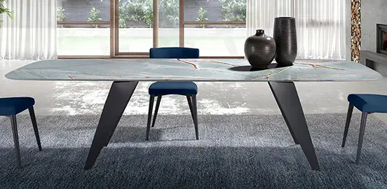 Mesa de comedor porcelánico Tolova