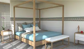 Dormitorio nórdico Osaka II