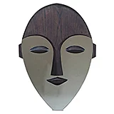 Espejo Tribal Bantou étnico