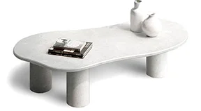 Mesa de centro microcemento Neolito Menhir Mesa de centro microcemento Neolito Menhir