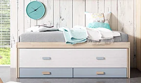 Cama nido 2 cajones infantil Baransi Cama nido 2 cajones infantil Baransi