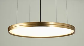 Lámpara de techo circular dos aros Lite Hole
