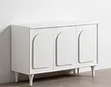 Aparador minimalista cálida arcos