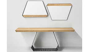 Consola roble natural Amond Bonaldo