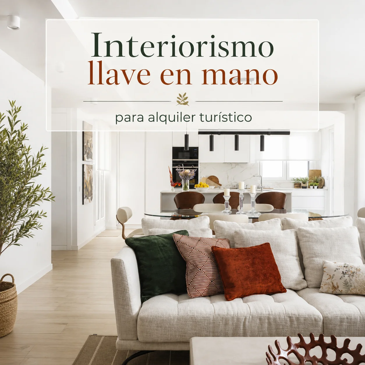Interiorismo llave en mano para alquiler turístico