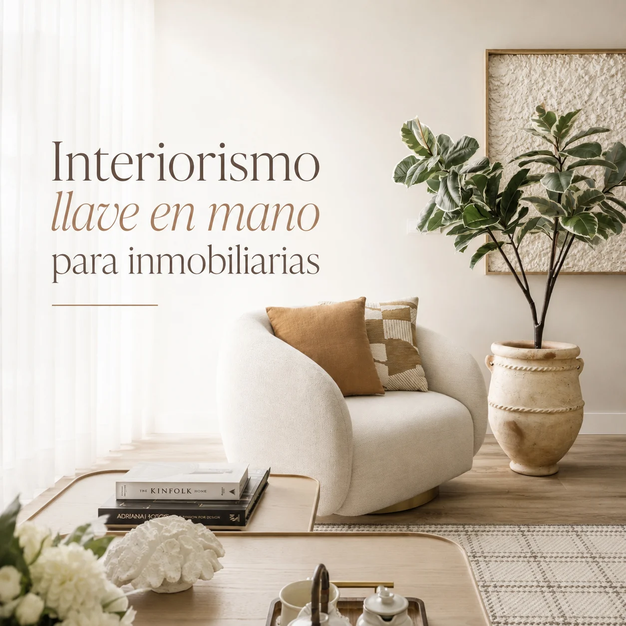 Interiorismo llave en mano para inmobiliarias