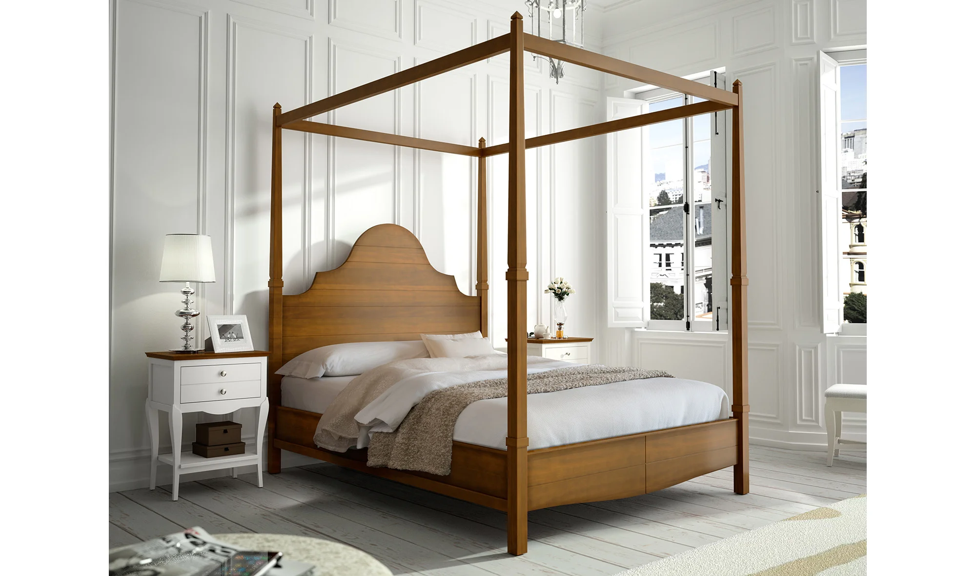 Cama con dosel Moderna Volga