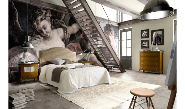 Dormitorio colonial Volga