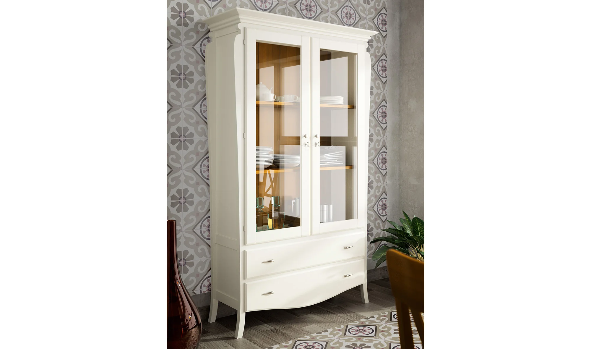 Vitrina colonial tabaco Mediterráneo