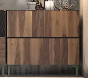 Aparador 4 puertas industrial Lorien
