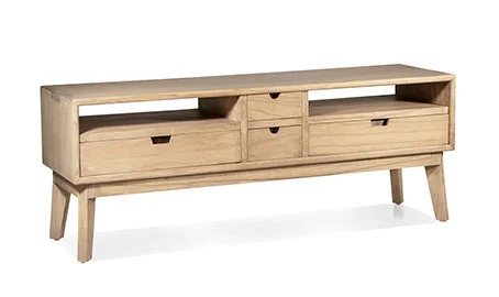 Mesa de television natural Scandi Mesa de television natural Scandi