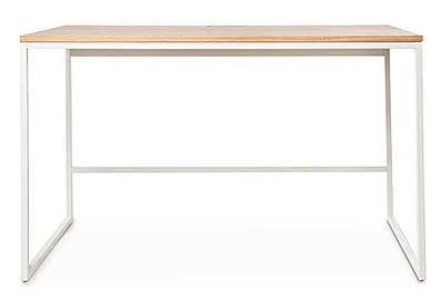 Escritorio minimalista blanco roble Hudson