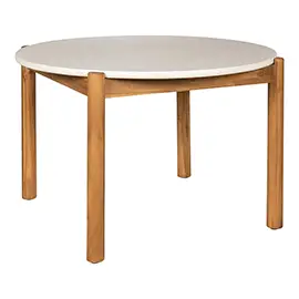Mesa de comedor redonda de jardín Terracina