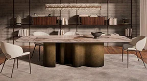 Mesa de comedor keramik Papel by Cattelan Italia Mesa de comedor keramik Papel by Cattelan Italia