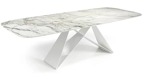 Mesa de comedor porcelánico Mumm Fix Mesa de comedor porcelánico Mumm Fix