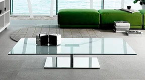 Mesa de centro cristal Farniente Tonelli Mesa de centro cristal Farniente Tonelli
