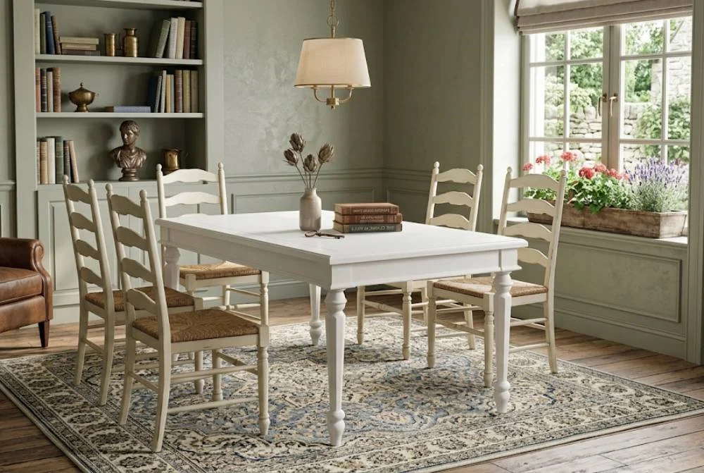 Mesa de comedor extensible vintage Beri