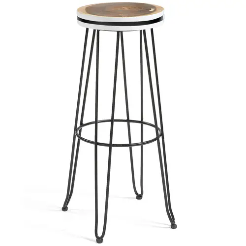 Taburete oro vintage Farley
