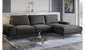Sofá con chaise longue moderno Ricardo Sofá con chaise longue moderno Ricardo