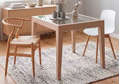 Mesa de cocina extensible nórdica Saitama