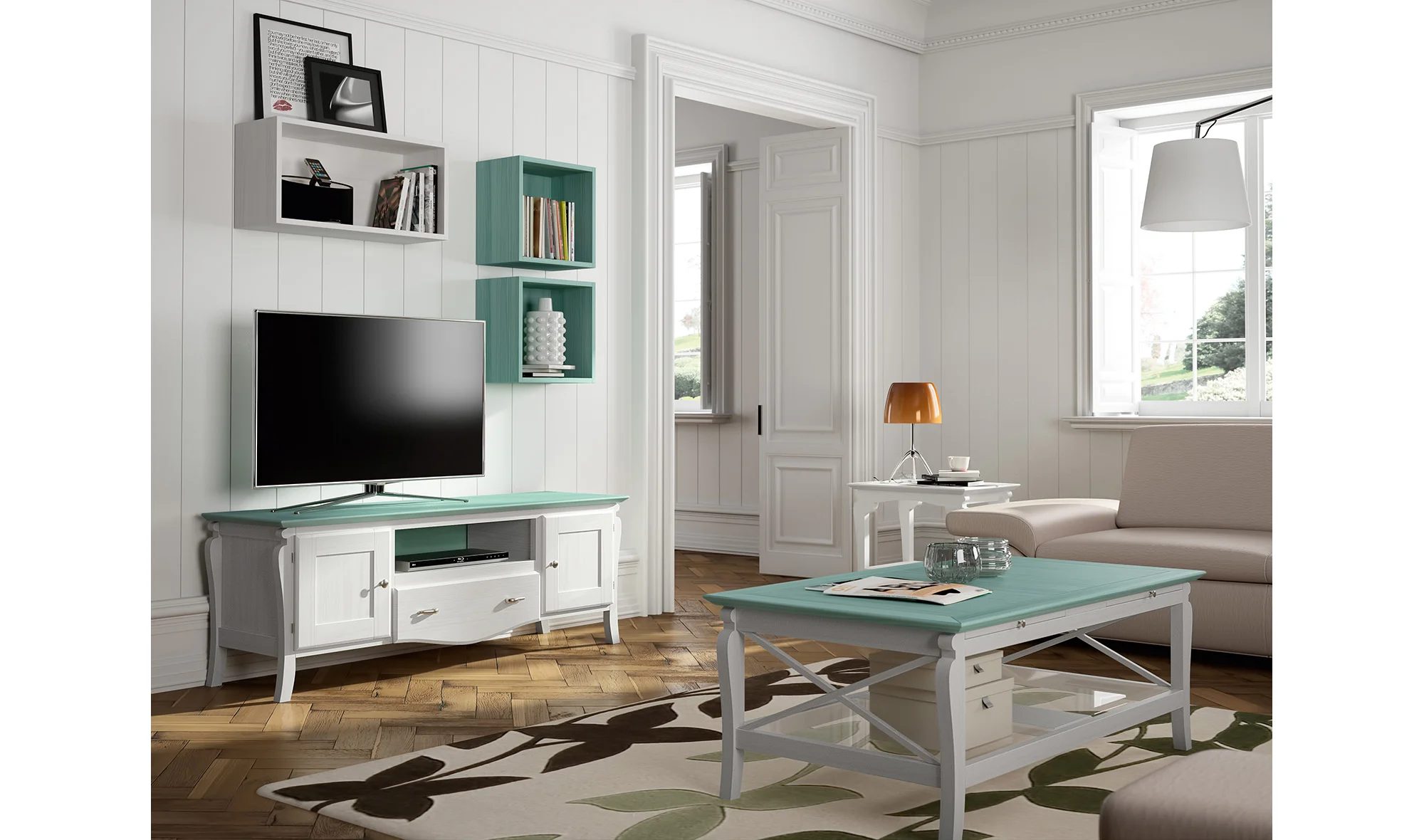 Salón colonial Mediterráneo II