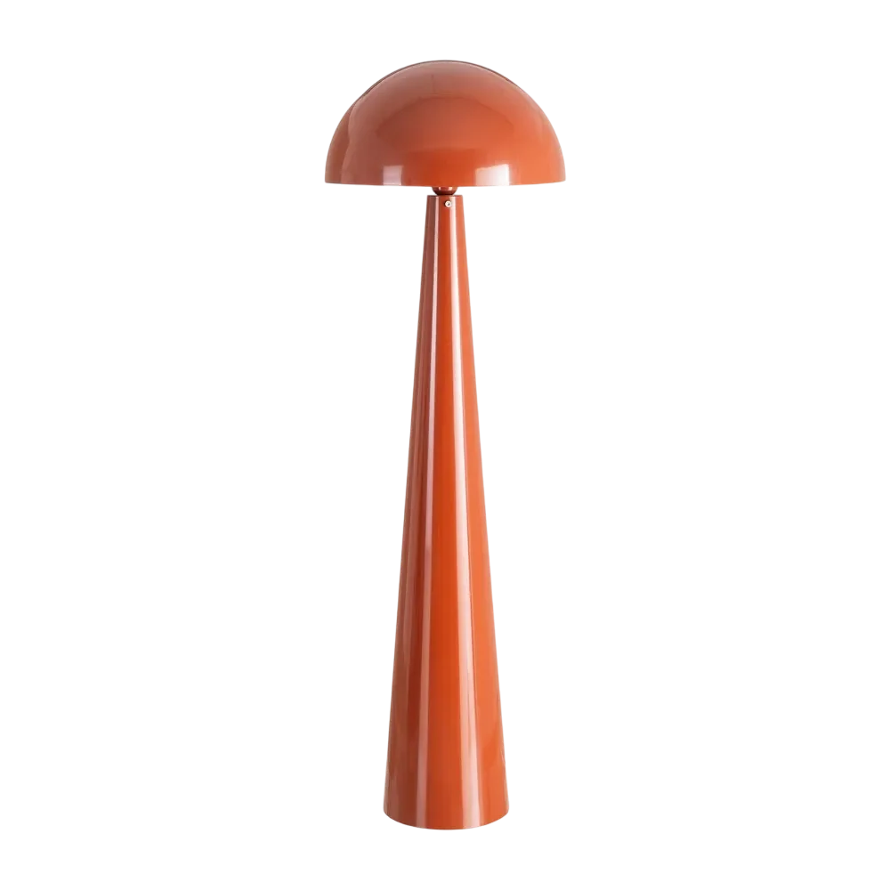 Lámpara de pie de metal teja Mushroom Lámpara de pie de metal teja Mushroom