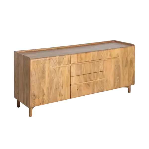 Aparador en madera natural de mango Namur