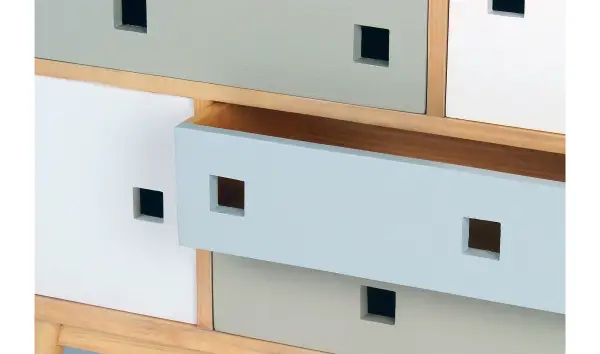 Aparador puertas y cajones moderno Nordic