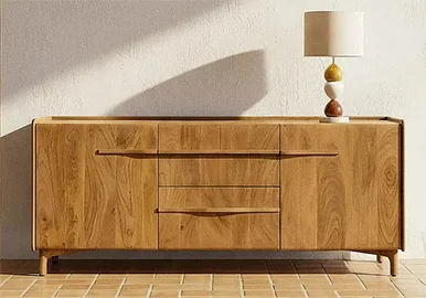 Aparador en madera natural de mango Namur Aparador en madera natural de mango Namur