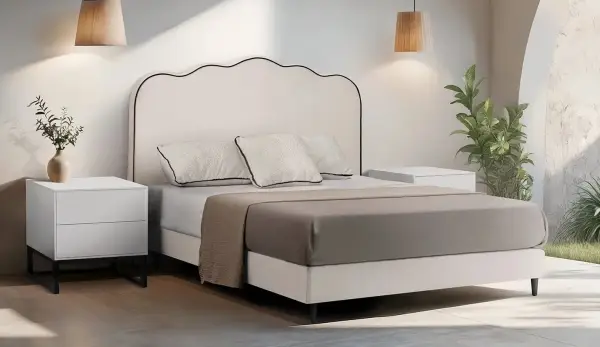 Cama con canapé tapizada Harmony Cama con canapé tapizada Harmony