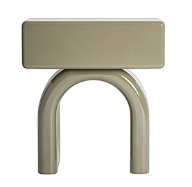 Mesa de noche verde brillo Stage Mesa de noche verde brillo Stage