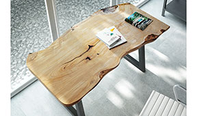 Mesa de escritorio madera maciza olivo Sibiu