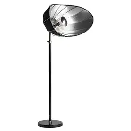 Lámpara de pie Foco negro Alia Lámpara de pie Foco negro Alia