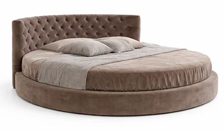 Cama Piel Adventure Redonda