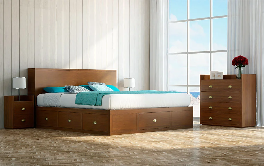 Cama con cajones Chianti