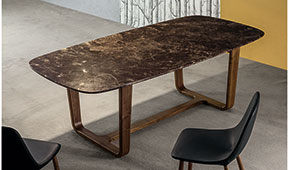 Mesa de comedor de diseo Medley Bonaldo