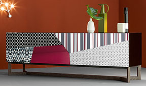 Aparador moderno Doppler Bonaldo