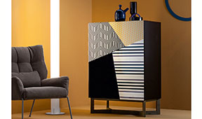 Aparador alto moderno Doppler Bonaldo