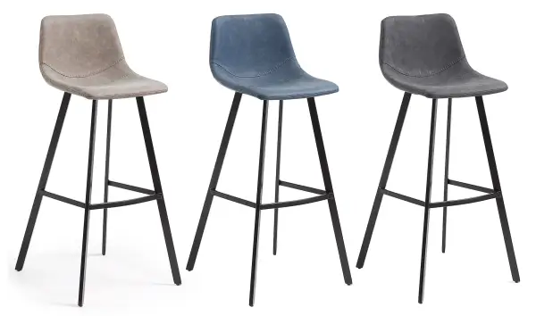 Taburete Vintage Faye negro