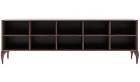 Librería baja moderna Stiletto