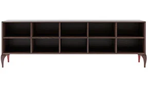 Librería baja moderna Stiletto