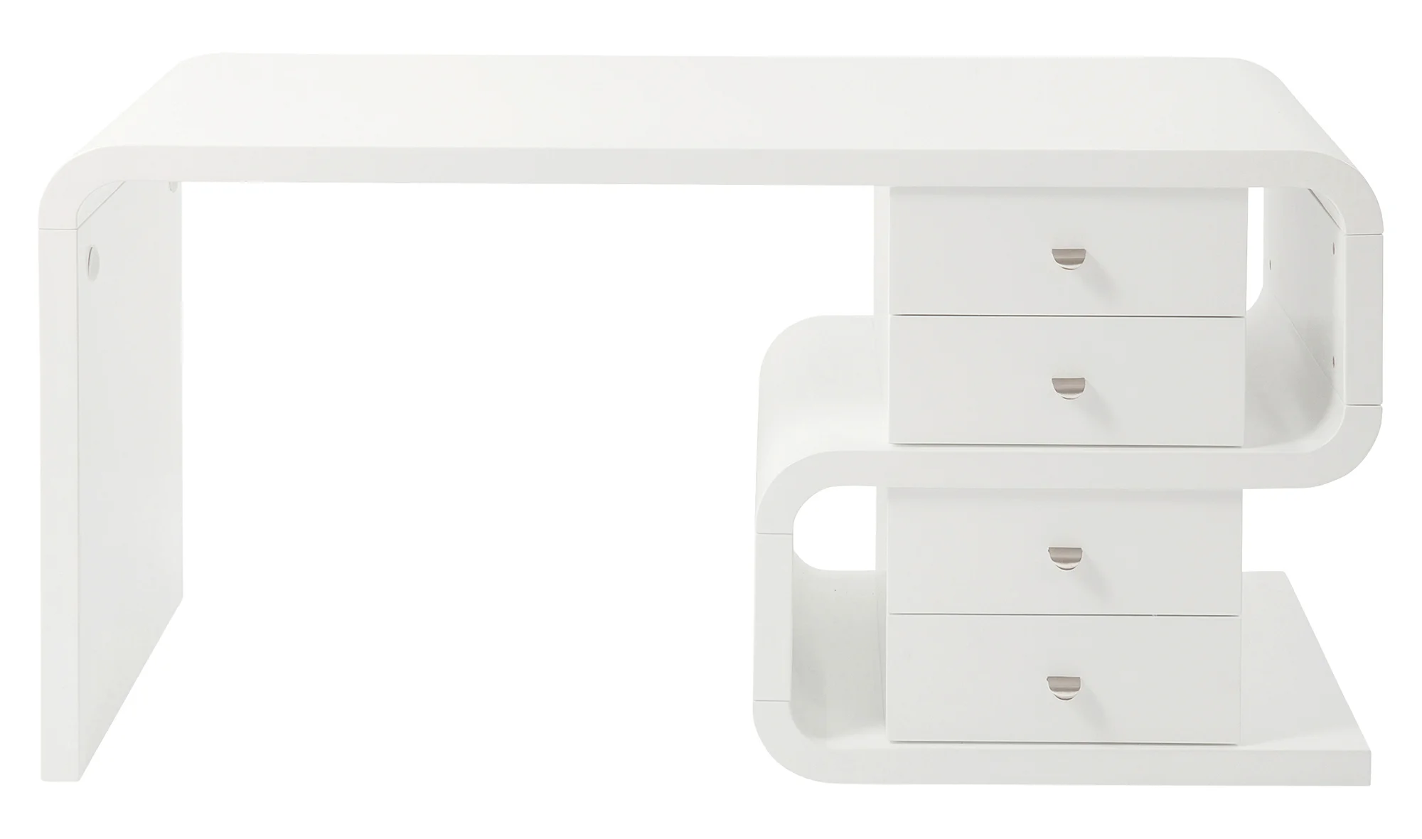 Mesa de escritorio White Club Snake