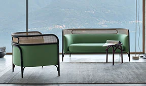 Sofá Gebrüder Thonet Targa Sofá Gebrüder Thonet Targa