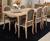 Mesa de comedor extensible vintage Agueda Mesa de comedor extensible vintage Agueda