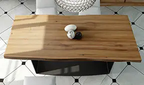 Mesa de comedor madera maciza olmo Maramures