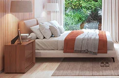 Cabecero y cama tapizada Letto Cabecero y cama tapizada Letto