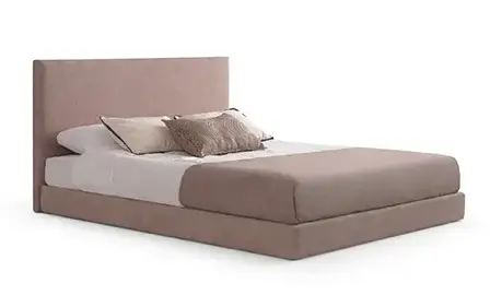 Cama con canapé tapizada Levante