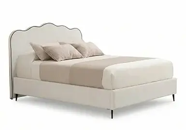 Cama con canapé tapizada Harmony