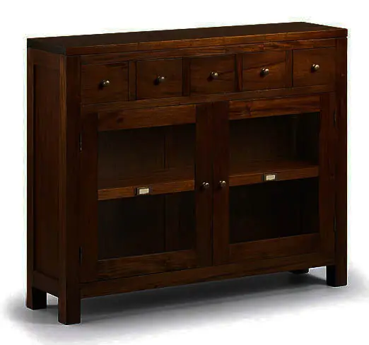 Mueble Hall Flamingo 2 puertas 5 cajones