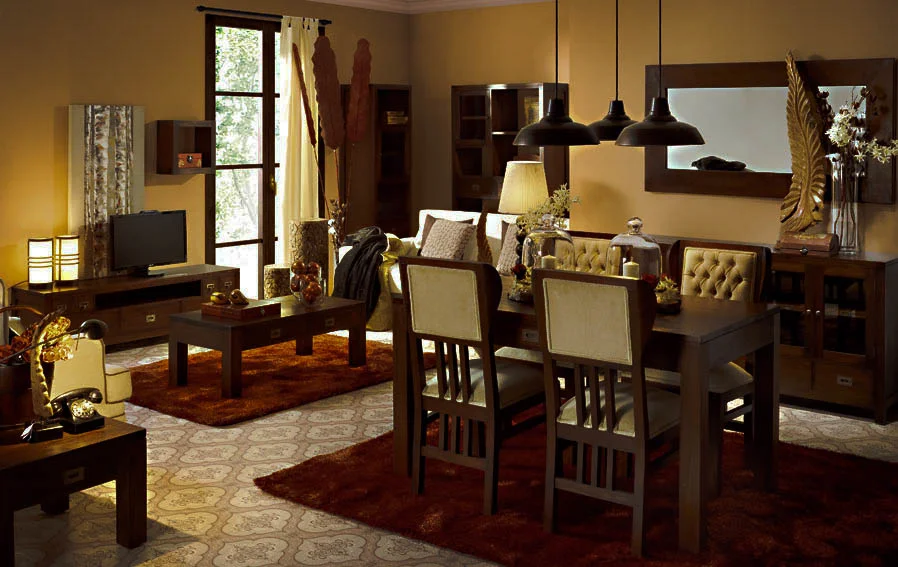 Comedor Colonial Flamingo